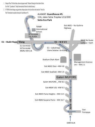 Exit #606 Saujana Putra – KM 16.7