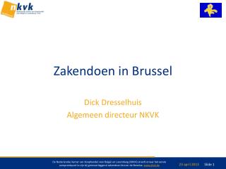 Zakendoen in Brussel