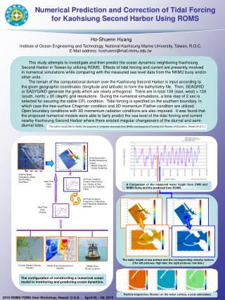 Numerical Prediction and Correction of Tidal Forcing for Kaohsiung Second Harbor Using ROMS