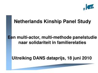 Netherlands Kinship Panel Study