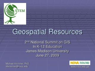 Geospatial Resources