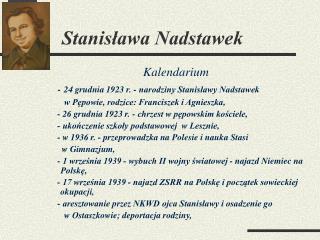 Stanisława Nadstawek