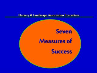 Nursery &amp; Landscape Association Executives