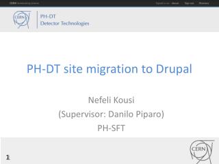 PH-DT site migration to Drupal