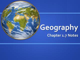 Geography