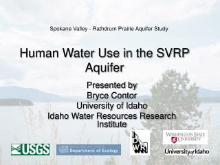 Human Water Use in the SVRP Aquifer