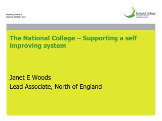 The National College – Supporting a self improving system