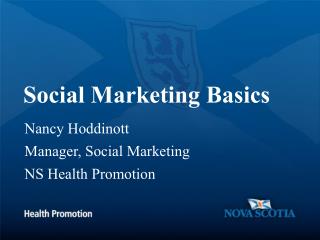 Social Marketing Basics