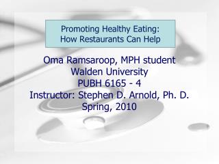 Promoting Healthy Eating: How Restaurants Can Help