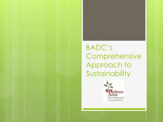 BADC’s Comprehensive Approach to Sustainability