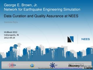 George E. Brown, Jr. Network for Earthquake Engineering Simulation