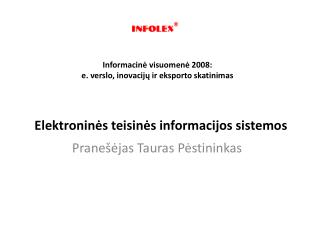 Elektroninės teisinės informacijos sistemos