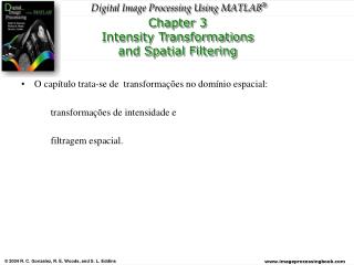 Chapter 3 Intensity Transformations and Spatial Filtering