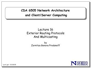 Lect1. - 03/28/05