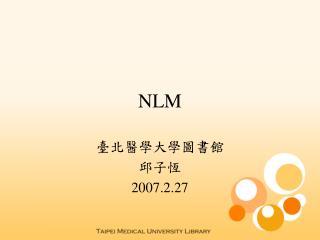 NLM