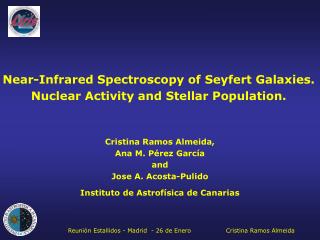 Near-Infrared Spectroscopy of Seyfert Galaxies. Nuclear Activity and Stellar Population.