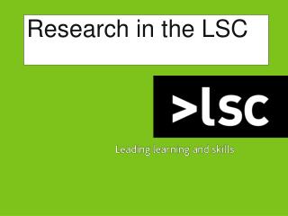 Research in the LSC