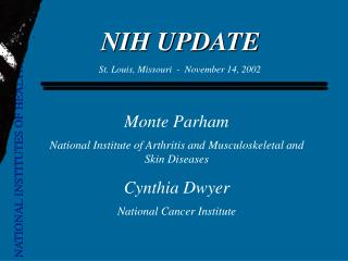 NIH UPDATE