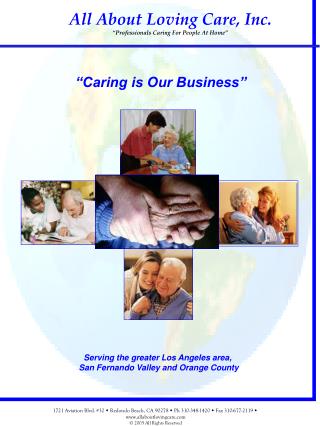 “Caring is Our Business”