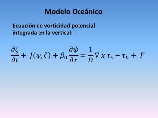 Modelo Oceánico