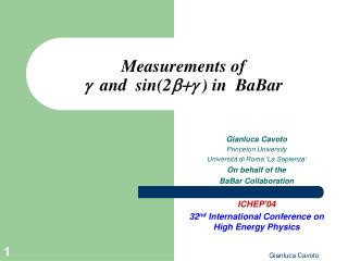 Measurements of g and sin(2 b+g ) in BaBar
