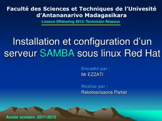 Installation et configuration d’un serveur SAMBA sous linux Red Hat