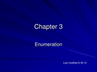 Chapter 3
