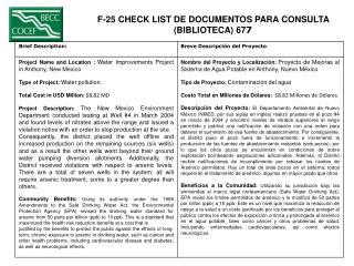 F-25 CHECK LIST DE DOCUMENTOS PARA CONSULTA (BIBLIOTECA) 67 7