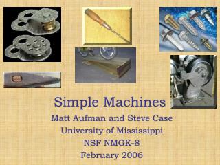 Simple Machines