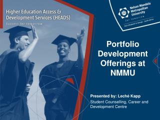 Portfolio Development Offerings at NMMU