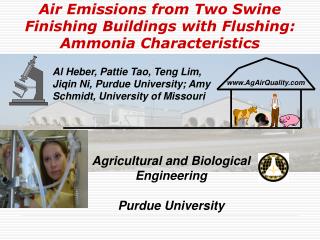 Air Emissions from Two Swine Finishing Buildings with Flushing: Ammonia Characteristics