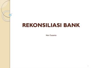 REKONSILIASI BANK