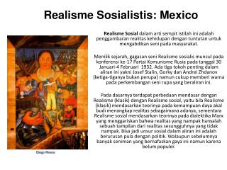 Realisme Sosial istis: Mexico