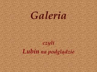 Galeria