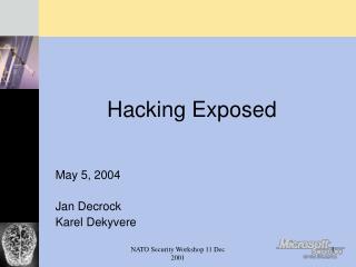 Hacking Exposed