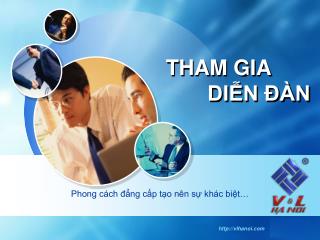 THAM GIA DIỄN ĐÀN