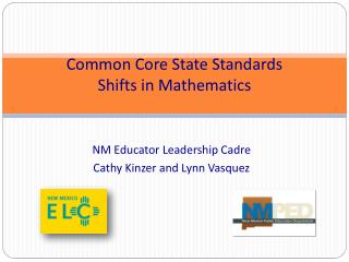 Common Core State Standards Shifts in Mathematics