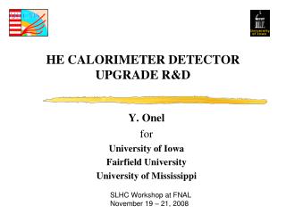 HE CALORIMETER DETECTOR UPGRADE R&amp;D