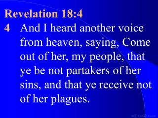 Revelation 18:4