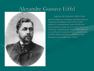 Alexandre Gustave Eiffel