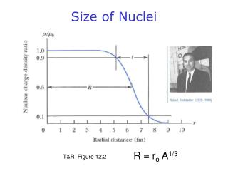 Size of Nuclei