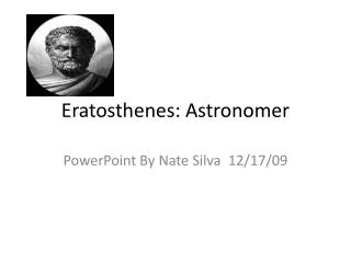 Eratosthenes: Astronomer