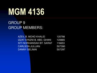 MGM 4136