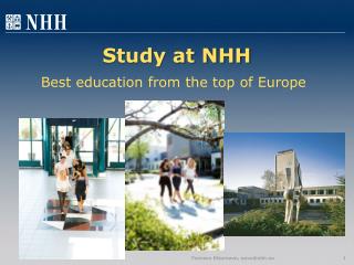 Study at NHH