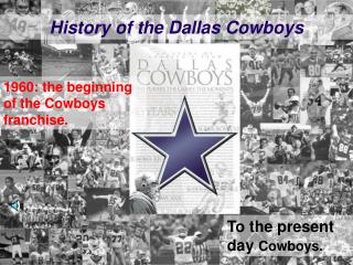 History of the Dallas Cowboys