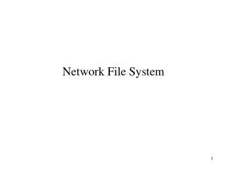 Network File System