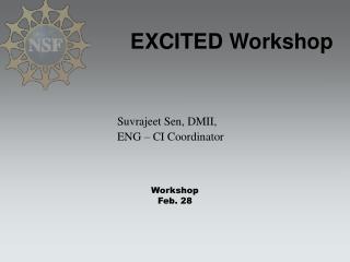 EXCITED Workshop