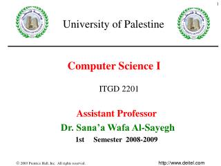 Computer Science I