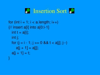 Insertion Sort