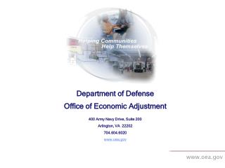 Department of Defense Office of Economic Adjustment 400 Army Navy Drive, Suite 200